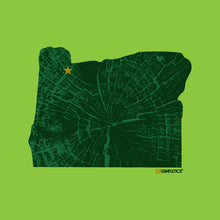 Load image into Gallery viewer, Oregon Wood Grain Print by Grafletics