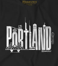 Load image into Gallery viewer, Portland Skyline Tee by Grafletics