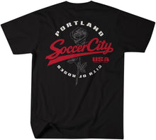 Load image into Gallery viewer, Portland Soccer City USA Tee by Grafletics