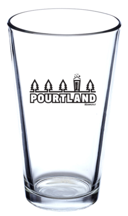 Pourtland Pint Glass