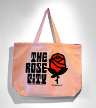 Load image into Gallery viewer, Mountain Rose Tote by Grafletics