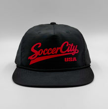Load image into Gallery viewer, Portland Soccer City USA Cap in Black