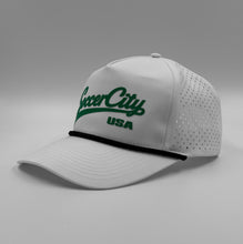 Load image into Gallery viewer, Portland Soccer City USA Cap in White