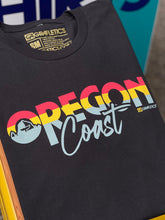 Load image into Gallery viewer, Oregon Coast T-Shirt with Haystack Rock by Grafletics
