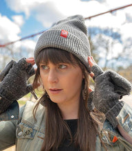 Load image into Gallery viewer, Grafletics Waffle Beanie for Women Portland, OR