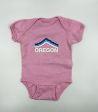 Load image into Gallery viewer, Oregon Mt. Hood Onesie by Grafletics