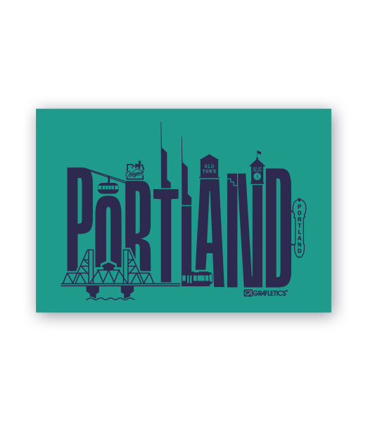 Portland Skyline Sticker