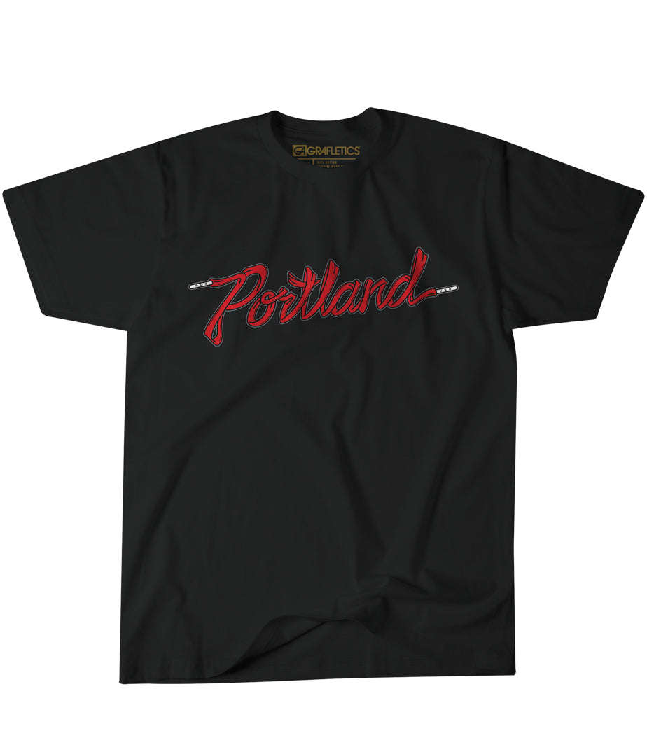 Portland T-Shirt, Sneakertown Tee by Grafletics