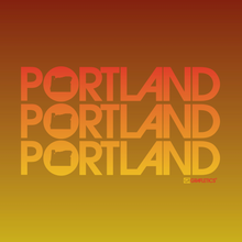Load image into Gallery viewer, Portland Triple Archival Print by Grafletics

