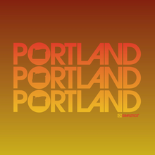 Load image into Gallery viewer, Portland Triple Archival Print by Grafletics