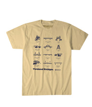 Load image into Gallery viewer, Portland Bridges Tee by Grafletics