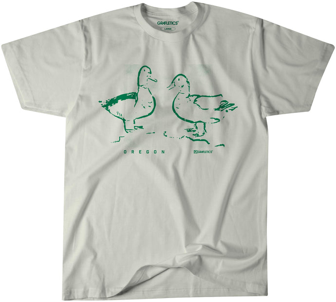 Oregon Ducks T-Shirt by Grafletics