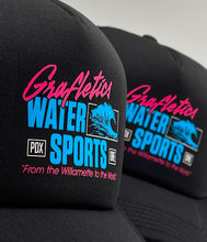 Load image into Gallery viewer, Grafletics Water Sports Trucker Hat Portland, Oregon
