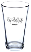 Load image into Gallery viewer, Oregon is Above California Pint Glass
