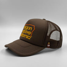 Load image into Gallery viewer, Oregon is Above California Hat by Grafletics
