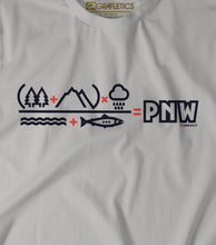 Load image into Gallery viewer, PNW Math T-Shirt by Grafletics
