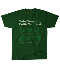 Load image into Gallery viewer, Pacific Northwest Trees T-Shirt by Grafletics

