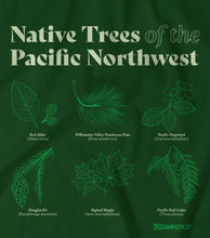 Load image into Gallery viewer, Pacific Northwest Trees T-Shirt by Grafletics

