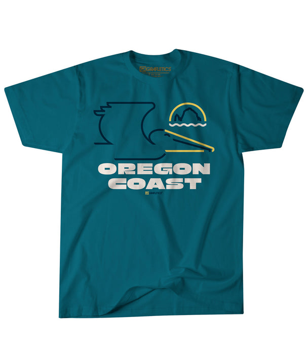 Oregon Coast T-Shirt by Grafletics