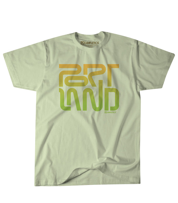 Portland Lines T-Shirt by Grafletics