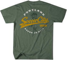 Load image into Gallery viewer, Portland Soccer City USA Tee by Grafletics
