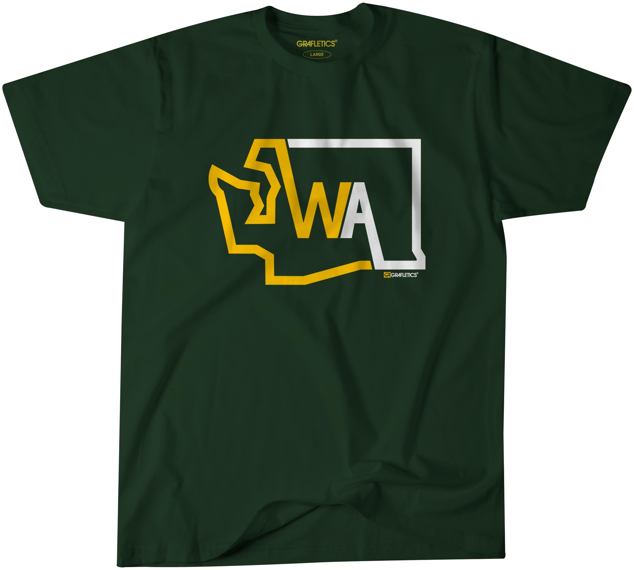 WA Icon Tee Inspired by Washington’s iconic sports culture – Grafletics®