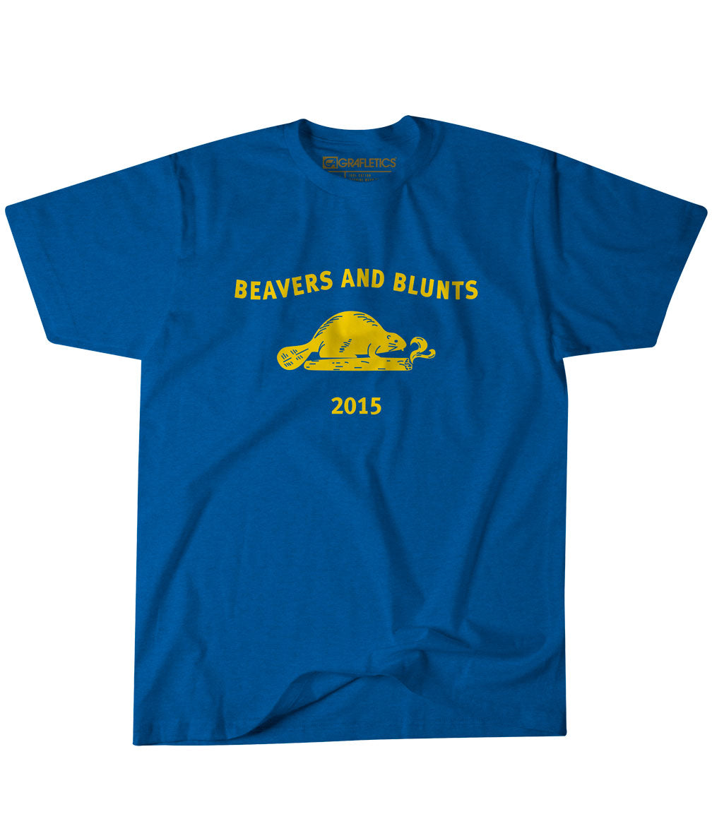 Oregon Cannabis T-Shirts | Beavers and Blunts Tee