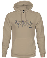 Load image into Gallery viewer, Cascade Mountain Range Hoodie by Grafletics
