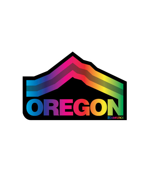 Oregon Mt. Hood Pride Sticker