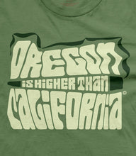 Load image into Gallery viewer, Oregon T-Shirt | Oregon is Higher Than California by Grafletics
