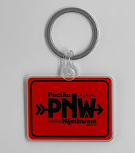 Load image into Gallery viewer, PNW Keychain by Grafletics
