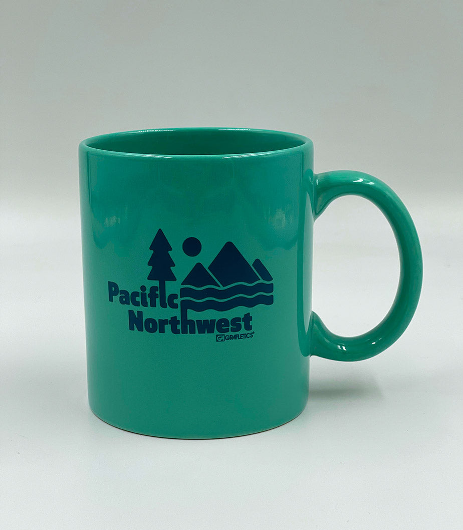 Pacific Northwest Coffee Mug by Grafletics
