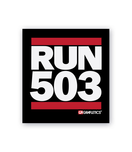 RUN 503 Sticker