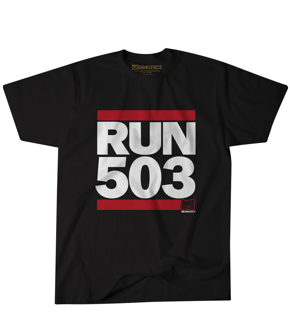 Run 503 T-Shirt by Grafletics