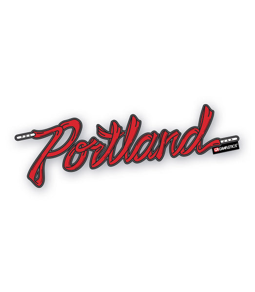 Portland Sneakertown Sticker by Grafletics